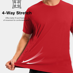 Camiseta de manga corta para hombre, producto personalizado de timbre de alta calidad, camiseta de tela elástica con cuello redondo en blanco para hombre - Product Image 5