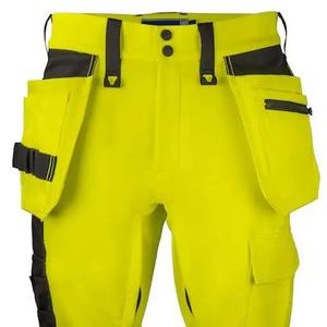 Pantalones de Trabajo para Hombre de Alta Calidad, Personalizados, Transpirables, con Certificación CE, Reflectantes de Seguridad, de Poliéster, Tipo Cargo - Product Image 6