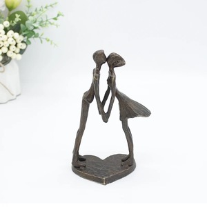 Nórdico moderno Simple figura abstracta arte escultura de aluminio decoración creativa del hogar artesanía de Metal - Product Image 6