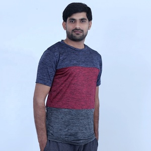 Camiseta de Gimnasio para Hombre con Cuello Redondo, Personalizada, de la Mejor Calidad, Manga Corta, Verano, Corte Regular, Transpirable, de Secado Rápido, Tejido de Punto con Letras - Product Image 3