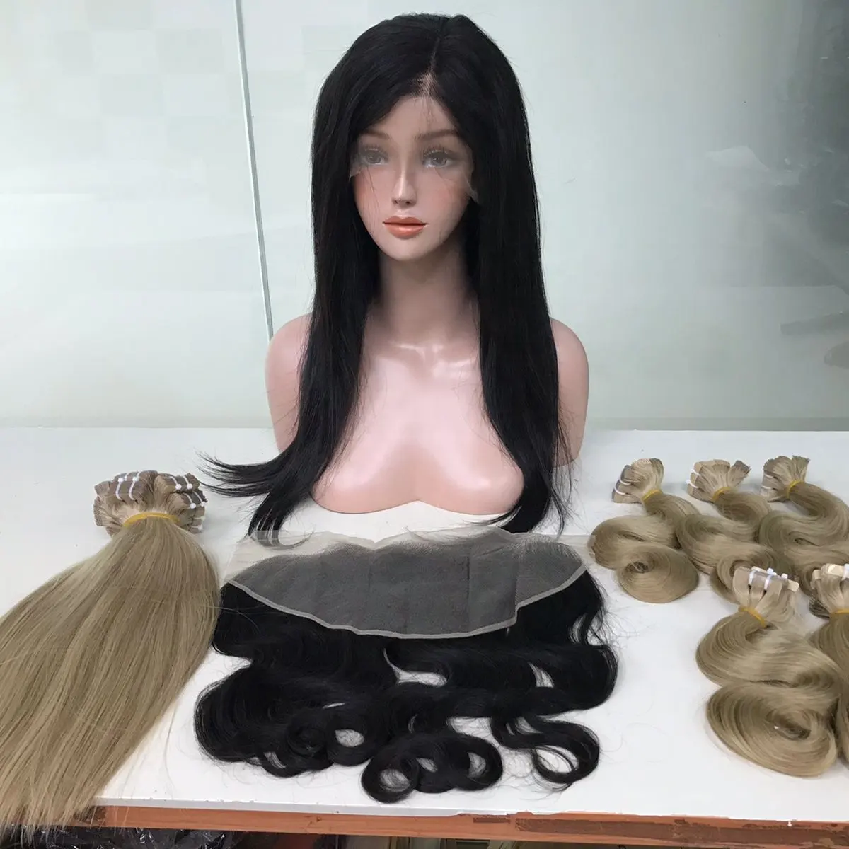 Wigs Color Big G Hair Manufacture in Vietnam Human Hair Wigs No tangle  no shedding  no shiny