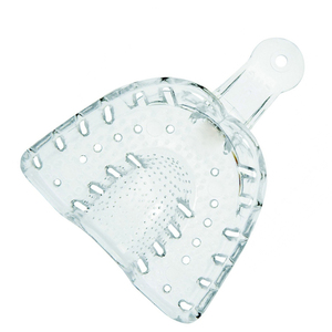 Les plateaux dentaires manuels professionnels d'empreinte autoclave l'acier inoxydable de catégorie chirurgicale conçoivent le CE léger certifié - Product Image 5