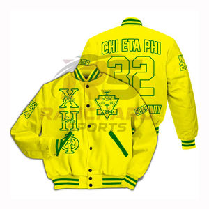 Chaqueta Universitaria para Hombre, Estilo Casual y Elegante para Otoño e Invierno, Chaqueta Universitaria para Hombre, Chaqueta Universitaria CHI ETA PHI - Product Image 3