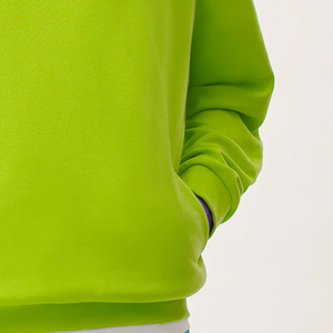 เสื้อสเวตเตอร์สวมหัวมีฮู้ดโอเวอร์ไซส์สำหรับผู้ชายเสื้อกันหนาวผ้าฝ้ายแบบสวมหัวทรงหลวมเสื้อมีฮู้ดแขนยาวลำลองแฟชั่น - Product Image 2