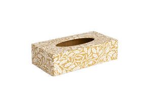 Rectangular Wood Tissue Box for Kitchen <b>Tables</b> and Countertops - Product Image 3