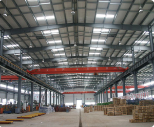 10 टन 20 टन 25 टन क्रेन के साथ प्रीफैब स्टील फैक्टरी कार्यशाला भवन - Product Image 5