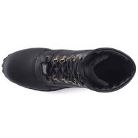 Botas de Trabajo Tácticas de Cuero de Grano Completo para Hombre, Impermeables, Antideslizantes, con Puntera de Acero, para Uso Industrial en Exteriores