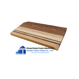 Planche à découper en bois d'acacia écologique, best-seller, blocs à découper pour les restaurants, vente en gros auprès d'un fabricant vietnamien - Product Image 3