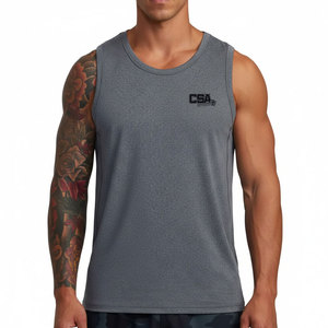 Advanced Performance <b>Men</b> Tank Top Breathable Lightweight Sleeveless Gym Designed For Intense Workout Training Running - Product Image 1