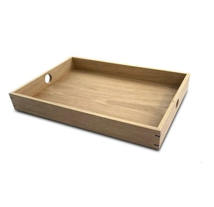 Vente chaude Forme personnalisée Plateau de service en bois Plateau de table Artisanat décoratif Plateau en bois à prix compétitif. - Product Image 5