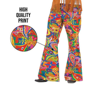 กางเกงขายส่งทรงขาบานผู้ชาย ผ้าฝ้าย 100% กันยับ ระบายอากาศ นุ่ม ทรงตรงขากว้าง สำหรับฤดูใบไม้ร่วง คุณภาพสูง เนื้อผ้าหนา - Product Image 2