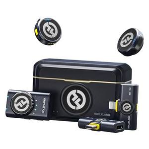 Los Más Vendidos, Listos para Enviar, Audio Estéreo/Surround Activo, Hollyland Lark M2 Combo (USB-C RX + Lightning RX + Estuche de Carga) Negro - Product Image 1