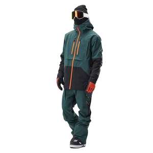 Traje de Esquí Alpino de Invierno con Capucha de Alta Calidad, Cortavientos, con Cremallera, Impermeable, Diseño Unisex, Duradero, Cálido, Móvil, para Deportes de Nieve - Product Image 1