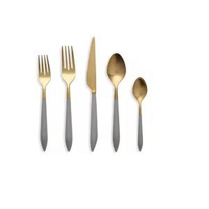 Juego de Cubiertos Decorativos Clásicos de Acero Inoxidable Ecológico con Acabado Pintado, Múltiples Tamaños y Formas, Duradero, Apto para Lavavajillas - Product Image 4