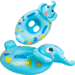 ที่นั่งเรือยางรูปช้างสำหรับปั่นจักรยานในน้ำ - Product Image 1