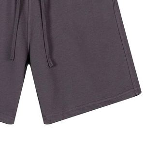 Vente chaude Style Haute Qualité Surdimensionné Français Terry Coton Blanc Shorts pour Hommes Tricoté Cordon Polaire Shorts Hommes - Product Image 6