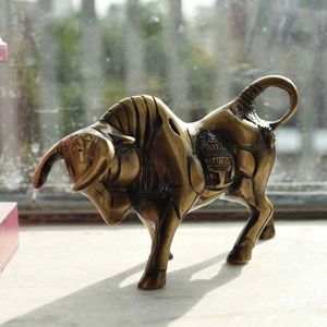 รูปปั้นวัวทองเหลือง kamdhenu ของตกแต่งบ้านที่หรูหรา - Product Image 1