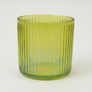 Vase en verre gaufré moderne Vase de mariage de table design floral vintage Vase à fleurs décoratif artistique - Product Image 2