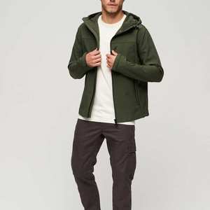 Veste Softshell pour hommes avec logo personnalisé à fermeture éclair complète nouvelle arrivée très vendue au prix de gros - Product Image 3