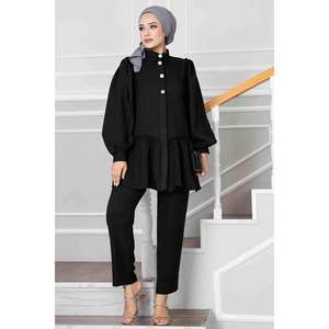 ชุดกระโปรงระบาย2ชิ้นสีดำ - Product Image 2