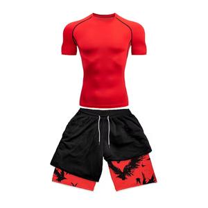 2025 hombres Reversible ligero 100% poliéster suave camiseta de secado rápido transpirable verano deportes Fitness Activewear nuevo Popular - Product Image 6