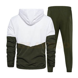 ชุดวอร์มผู้ชายแบบมีฮู้ด สไตล์ใหม่ คุณภาพดีที่สุด สำหรับฤดูหนาว ผ้าฟลีซ สีพื้น ราคาสมเหตุสมผล รับสั่งทำสีตามต้องการ - Product Image 3