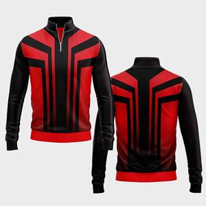 Chaqueta de cuarto de diseño profesional personalizada para hombres y mujeres, ropa deportiva para jóvenes, jersey de equipo de secado rápido - Product Image 2