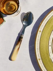 Service de couverts en métal avec poignées en résine, couverts en acier inoxydable, couverts à cuillère pour la maison et les ustensiles de cuisine - Product Image 2