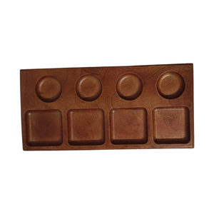 Decorative Snacks serving platter Natural Brown Rectangular Mango Wood Tray <b>Hand</b>-Carved Eco-Friendly Dining Tabletop Tableware - Product Image 3