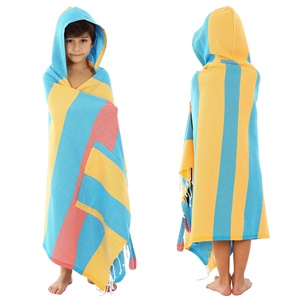 Judy Convertible Bag Superdry Wholesale Kids Beach Bag 100% Turkish Cotton Hooded Poncho Bath <b>Towels</b> Body Wrap Baby Bathrobe - Product Image 2