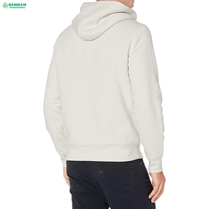 Vente en gros de sweats à capuche unisexes à manches longues en molleton technique French Terry avec fermeture éclair, logo personnalisé, hiver, 100% coton, avec fermeture éclair vierge et séchage rapide - Product Image 6