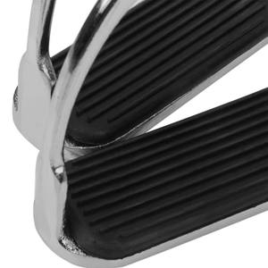 Estribos de caballo de plataforma ancha antideslizante en acero para paseos en senderos largos estables y pantalones de entrenamiento ecuestre - Product Image 6