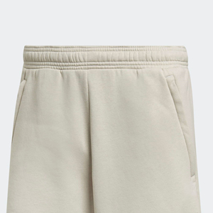 70% coton 30% polyester recyclé motif aluminium solide short de sport taille élastique cordon de serrage coupe régulière 100% écologique - Product Image 4