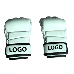 Gants de MMA professionnels de bonne qualité, logo personnalisé, vente en gros, gants de grappling en cuir, gants de sparring, gants de boxe en PU, arts martiaux - Product Image 6