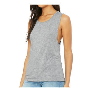 เสื้อกล้ามผู้หญิงพิมพ์ลายเสื้อแขนกุดสำหรับออกกำลังกายในยิมชุดออกกำลังกายระบายอากาศได้ดีในฤดูร้อน - Product Image 2