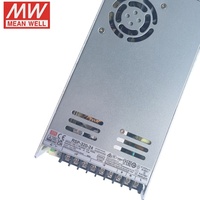 Fuente de Alimentación Conmutada de CA MEANWELL RSP-320-24 de Taiwán, 320 W, 24 V, 13.4 A, PFC, con Salida Única de 12 V y Frecuencia de 50 Hz, en Existencia