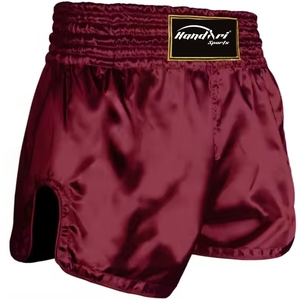 New High Quality Muay Thai <b>Short</b> 100% Boxing Men's <b>Shorts</b> Custom Logo Boxing <b>Work</b> Muaythai <b>Shorts</b> for Adults - Product Image 2