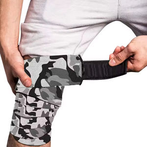 Enveloppes de genou de musculation de compression personnalisées Fitness haltérophilie Enveloppes de genou de gymnastique Fitness adultes Enveloppe de genou respirante pour unisexe - Product Image 4