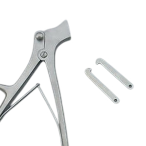 Pince de coupe d'os de Rongeur crânien en acier inoxydable de qualité médicale de 7 \ "outils chirurgicaux manuels pour les hôpitaux de classe I - Product Image 5