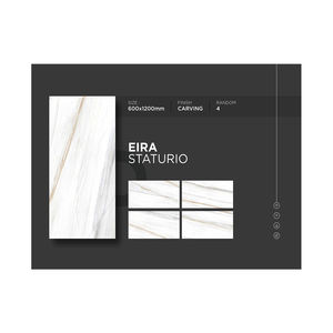 Nuevo diseño de azulejos de porcelana de calidad superior Eira Staturio del fabricante superior de la India 600x1200mm - Product Image 1