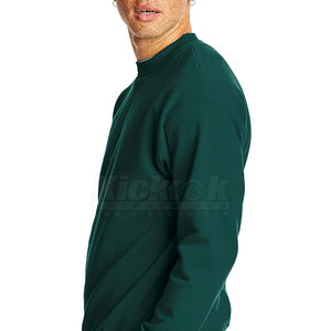 Sweat-shirt minimaliste pour homme, idéal pour la superposition, la détente et la mode quotidienne, en coton mélangé. - Product Image 3