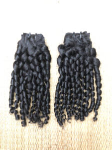 Extensiones de Cabello Humano Remy Vietnamita con Rizo Pixie, Ondas Naturales, Rizos Sueltos y Profundos, Estilo de Rizo Pixie de Moda con Trama a Máquina - Product Image 5