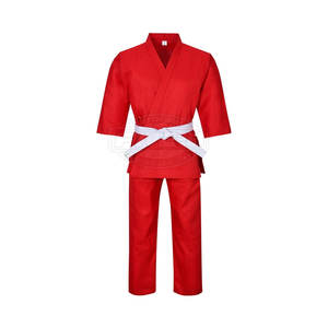 Uniformes de Karate de Manga Larga para Adultos de Primera Calidad, Conjuntos de Kimono de Jiu Jitsu Profesional 100% Algodón de Secado Rápido y Transpirable - Product Image 3