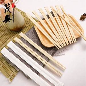 Baguettes en bambou à usage unique de haute qualité | Durable et compostable - Product Image 4