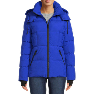 Blouson d'hiver matelassé pour femme grande taille avec capuche, design respirant, vente en gros, personnalisation OEM, respirant - Product Image 6