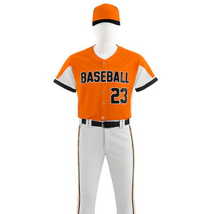 Uniforme de baseball uni de haute qualité avec logo personnalisé Uniformes de baseball pour hommes - Product Image 2