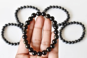 Wholesale Best Quality Golden Obsidian 8mm <b>Healing</b> <b>Bracelet</b> Semi Precious Natural Crystal For Meditation Jewelry - Product Image 6