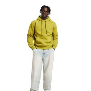 Personnalisé recadrée Boxy Vintage lavage fermeture éclair à capuche pour hommes solide coton Hoddie détresse acide soleil fondu sweats à capuche - Product Image 2
