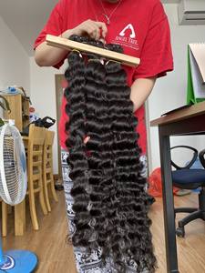 ผมคนแบบมีเรมี่แท้100% เส้นผมลอนธรรมชาติเกรด12A - Product Image 4