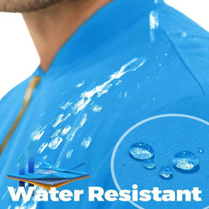 100% Nylon Puffer Bomber Veste pour Hiver Street Wear Mode Coupe-Vent Col en Tricot Côtelé Poignets Ourlet Personnalisable Marque Privée - Product Image 5